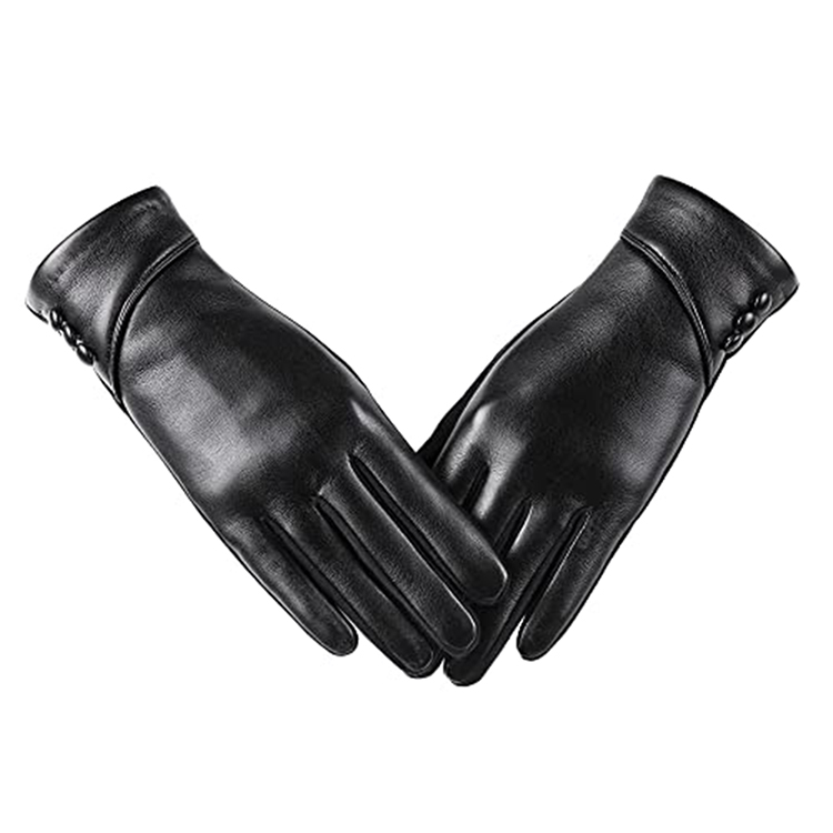National Apparels Custom Winter Men Classic Touch Screen Sheepskin Leather Gloves